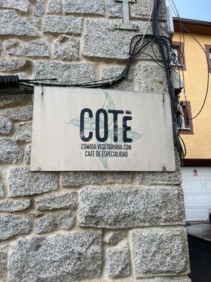  at Cote Cafe in Zarzalejo