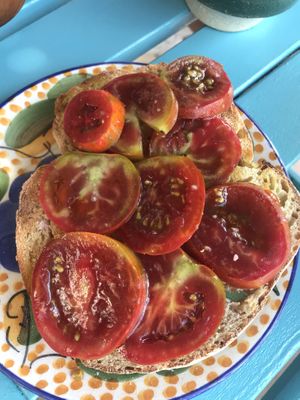 Tostada  at Cote Cafe in Zarzalejo