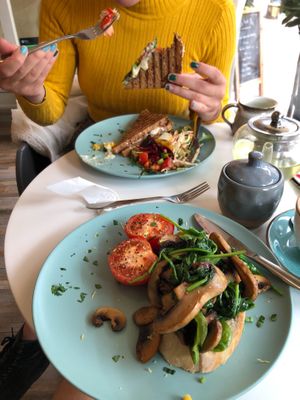 Our meals  at Nourish in Teignmouth