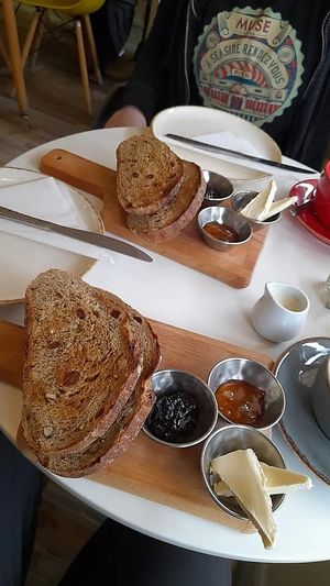 Marmalade and Jam Toast at Nourish in Teignmouth