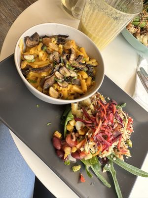 Mac and cheese   at Nourish in Teignmouth