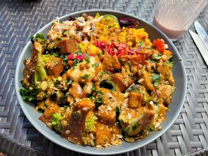 Soul bowl at Nourish in Teignmouth