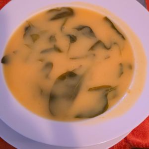 Turnip Leaf Soup at Muralhas in Obidos