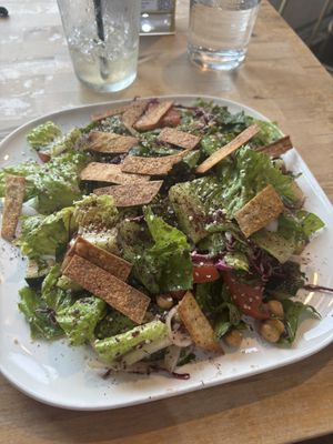 Fattoush salad  at Nourishmoi in Mississauga