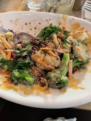 Thai Peanut Bowl  at Nourishmoi in Mississauga