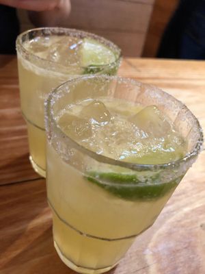 Margaritas..... ok we like Margaritas..... ;-) at Mexican Republic in Lorne