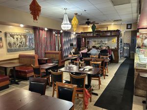 Inside  at Monsoon Indian Cuisine in Palm Springs