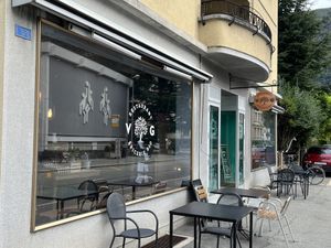   at VG restaurant- Epicerie Bio in Martigny