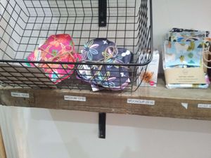 Zero waste sanitary products at Zero Waste Market in Glasgow