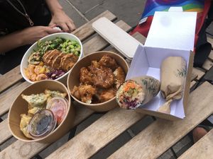 The food here just keeps getting better   at Let's Do Maki in London