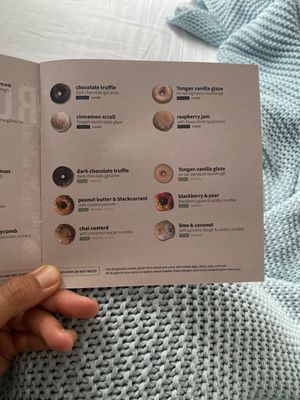 Multiple vegan options at Crosstown Doughnuts - Greenwich in South East London