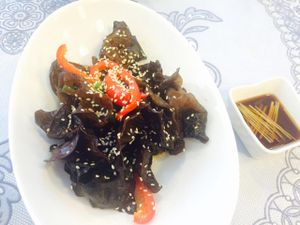 fungus  at Harmony Village Vegetarian in Macau