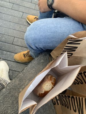   at Crosstown Doughnuts - Spitalfields - Food Truck in East London