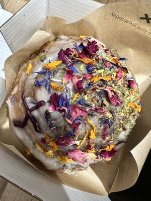   at Crosstown Doughnuts - Spitalfields - Food Truck in East London