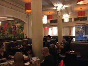 Inside view at Han Dynasty in New York City