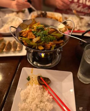 Tofu pot at Han Dynasty in New York City