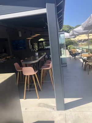 Undercover seating  at U&Co. in Faro