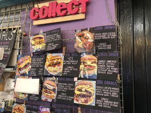 Menu as of Feb 2022  at Wholesome Junkies in Manchester