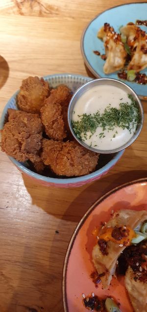 "chicken" pops at Wholesome Junkies in Manchester