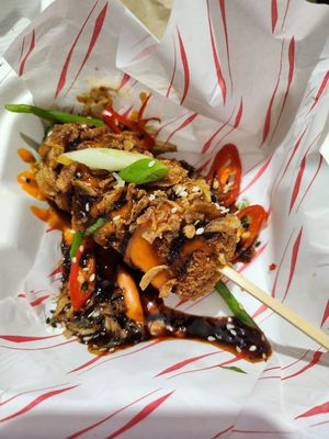 Korean Dog at Wholesome Junkies in Manchester