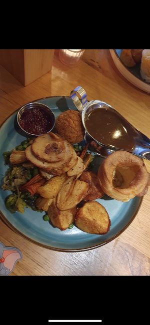 Roast dinner with turkey   at Wholesome Junkies in Manchester
