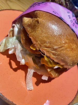 Classic burger   at Wholesome Junkies in Manchester