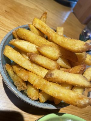 House fries   at Wholesome Junkies in Manchester