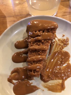 Biscoff cheesecake   at Wholesome Junkies in Manchester