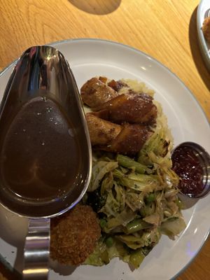 Pigs in blanket   at Wholesome Junkies in Manchester