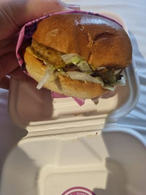 Truffle Burger   at Wholesome Junkies in Manchester