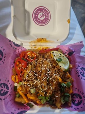 Thai Fries   at Wholesome Junkies in Manchester