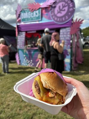 Chilli cheese burger   at Wholesome Junkies in Manchester