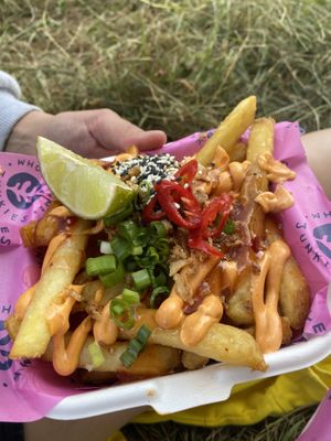 Thai Fries (at Kendall Calling festival August 2024)  at Wholesome Junkies in Manchester