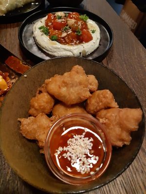 Sweet and sour bites at Wholesome Junkies in Manchester