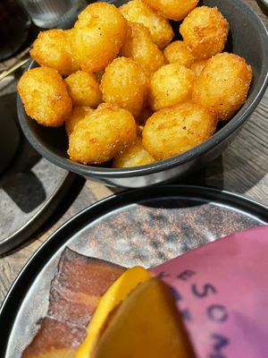 Tots. Yum at Wholesome Junkies in Manchester