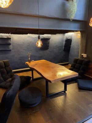 Optional low down seating  at Wholesome Junkies in Manchester