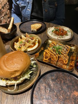 Korean Poppers, Truffle Burger and more!  at Wholesome Junkies in Manchester