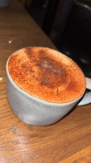 Hot chocolate   at Wholesome Junkies in Manchester