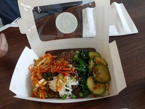 Seoul Bowl at Wholesome Junkies in Manchester