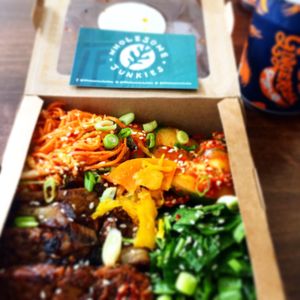 Korean salad bo at Wholesome Junkies in Manchester