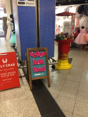 Follow this sign  at Wholesome Junkies in Manchester