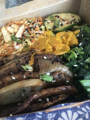 Salad box  at Wholesome Junkies in Manchester