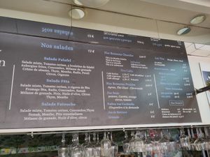 Menu Part 2 at Le Daily Syrien Veggie in Paris