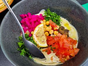 Foul at Le Daily Syrien Veggie in Paris