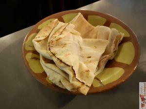 Pita at Le Daily Syrien Veggie in Paris