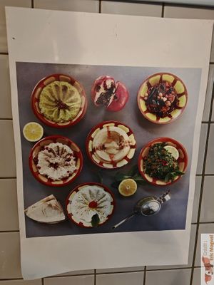 Mezze at Le Daily Syrien Veggie in Paris