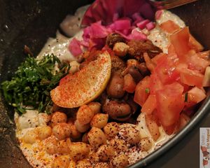 Foul plate at Le Daily Syrien Veggie in Paris