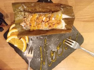 Vegan desert at Moon in Berlin