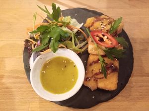 Tofu at Moon in Berlin