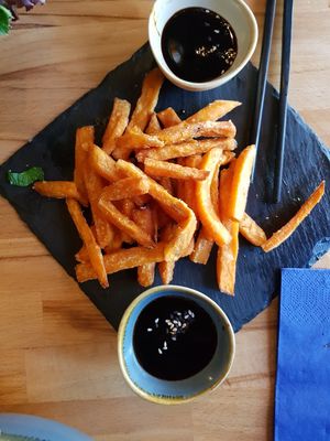 Sweet fries at Moon in Berlin